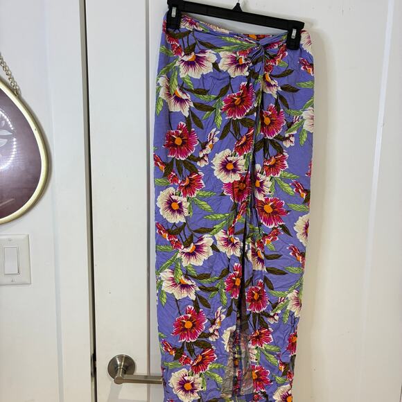L*SPACE Lost in Ibiza Mia Maxi Swim Cover Up Skirt XS - Picture 2 of 8
